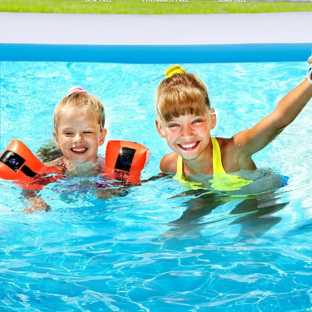 Piscina gonflabila 201 x 150 x 51 cm, 2 inele