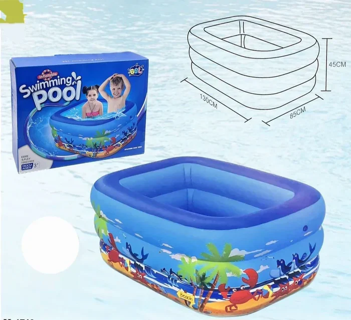 Piscina gonflabila pentru copii 130 x 85 x 45 cm