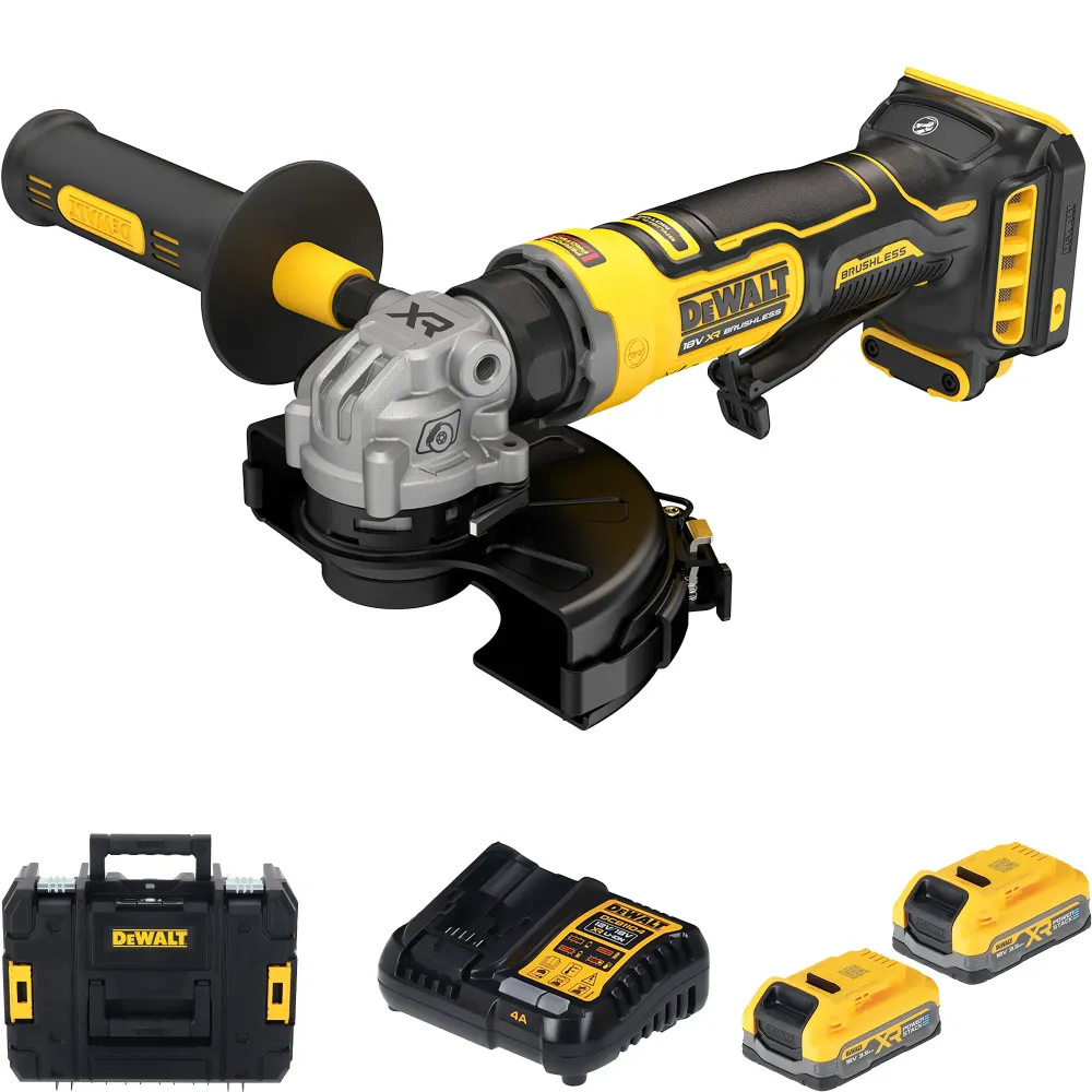 Polizor Dewalt DCG404S2T-QW 18V 3.5Ah