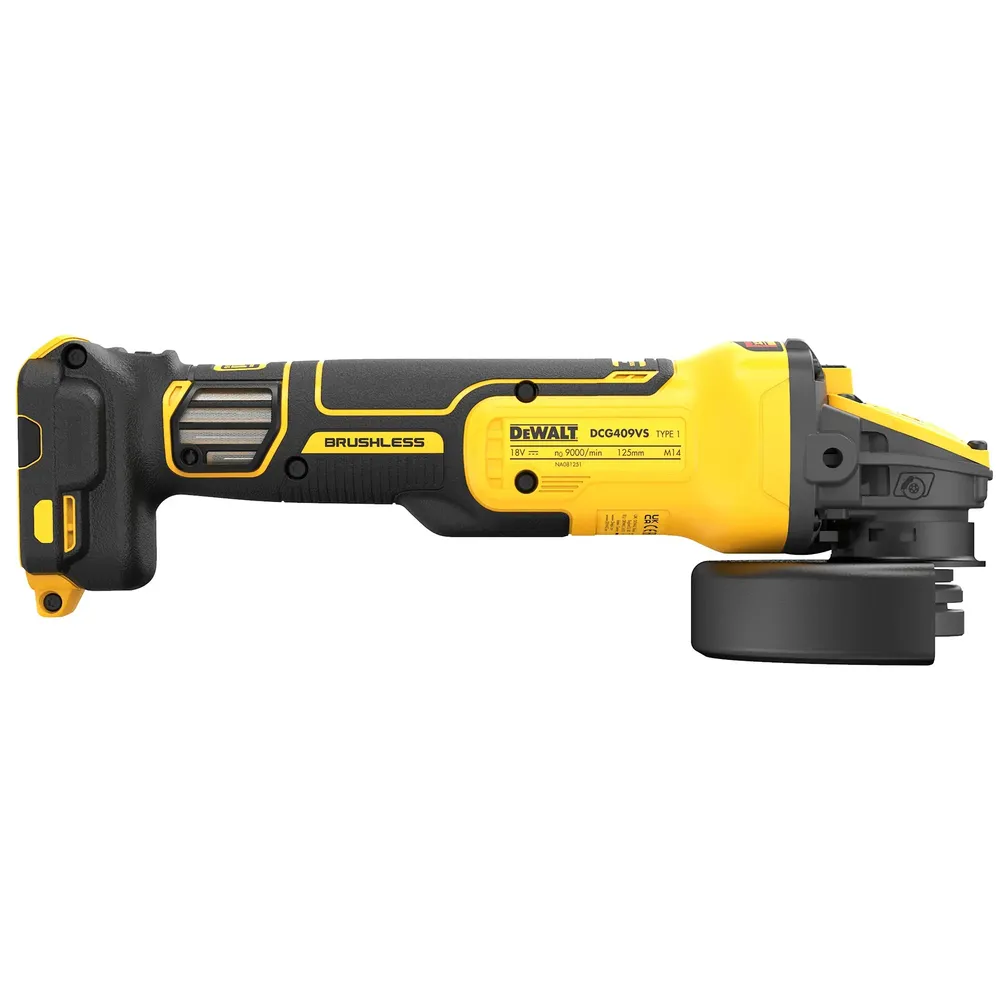 Polizor unghiular Dewalt DCG409VSNT-XJ 18V