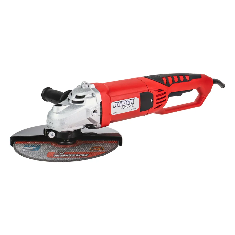 Polizor unghiular Soft Start RD-AG77, 2000 W, 230 mm, Raider 020205