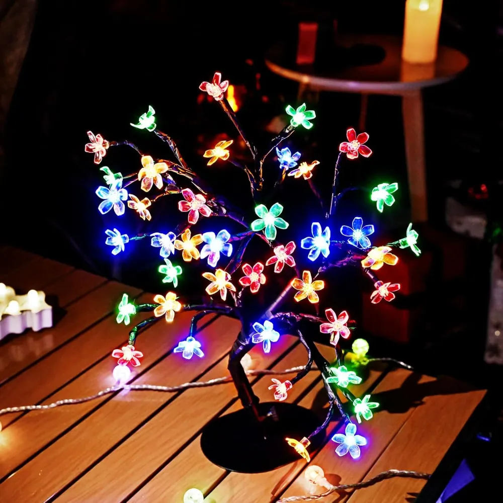 Pomisor de Craciun cu 36 Led-uri ,model Cherry diverse culori