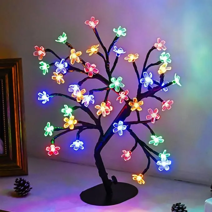 Pomisor de Craciun cu 36 Led-uri ,model Cherry diverse culori