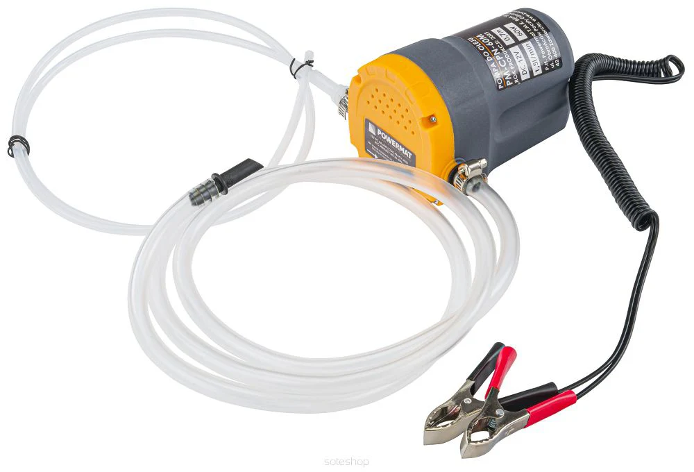 Pompa electrica pentru transfer combustibil PM-CPN-60M, 12 V, Powermat PM1274