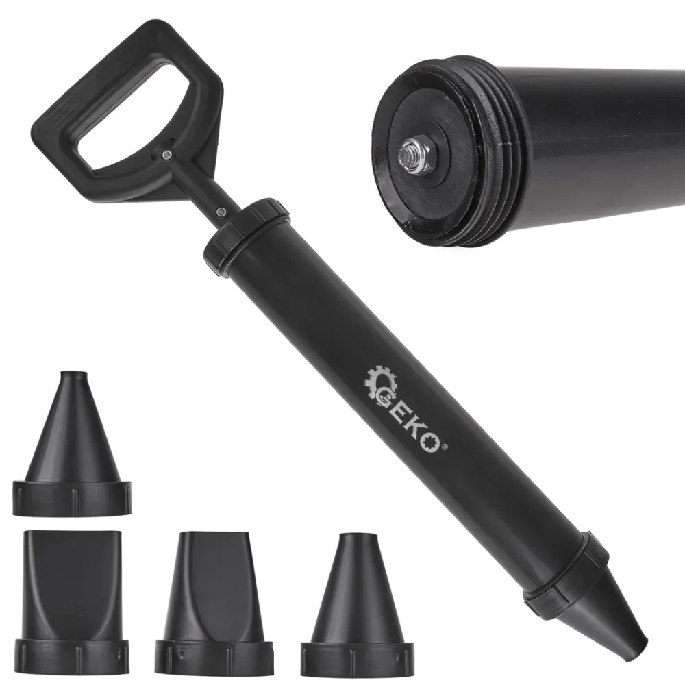 Pompa manuala pentru chituit rosturile, 850 ml, set 4 duze, Geko G00669
