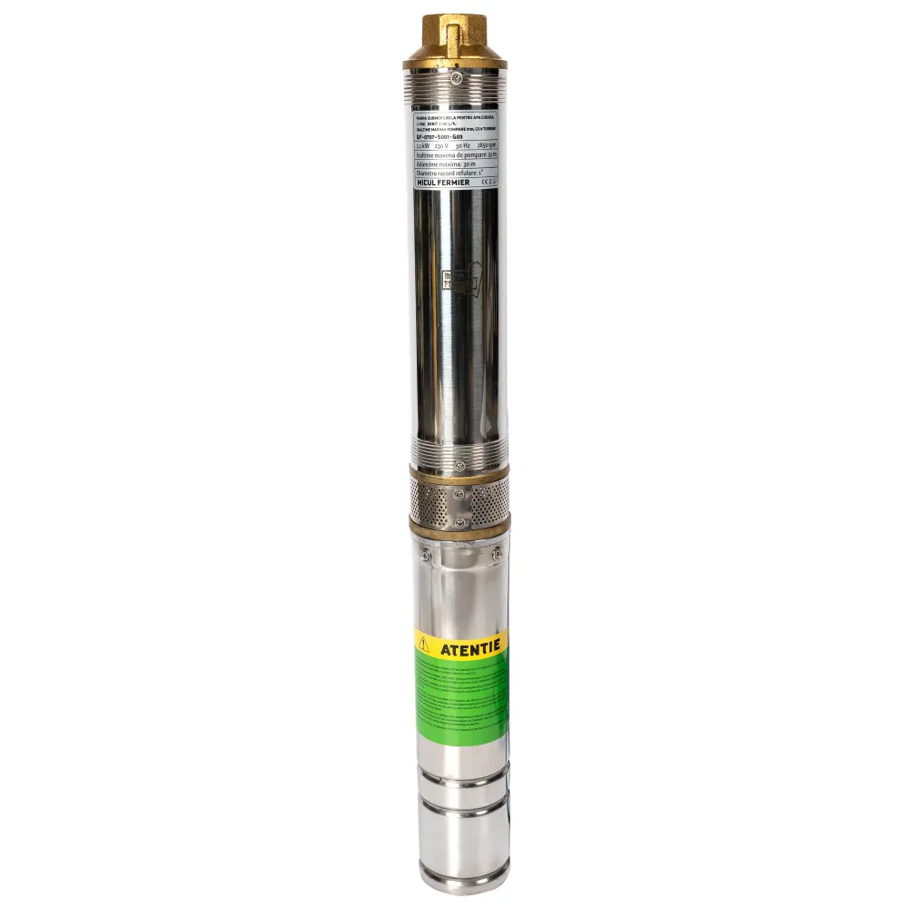 Pompa submersibila pentru apa curata, 1.1 kW, debit 3900 l/h