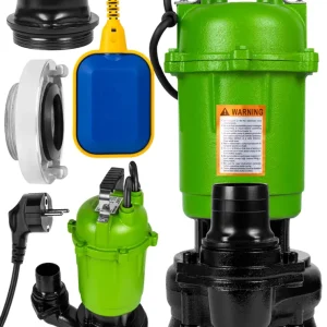 Pompa submersibila pentru apa murdara cu tocator si plutitor, 18000 l / h, MalTec 112726