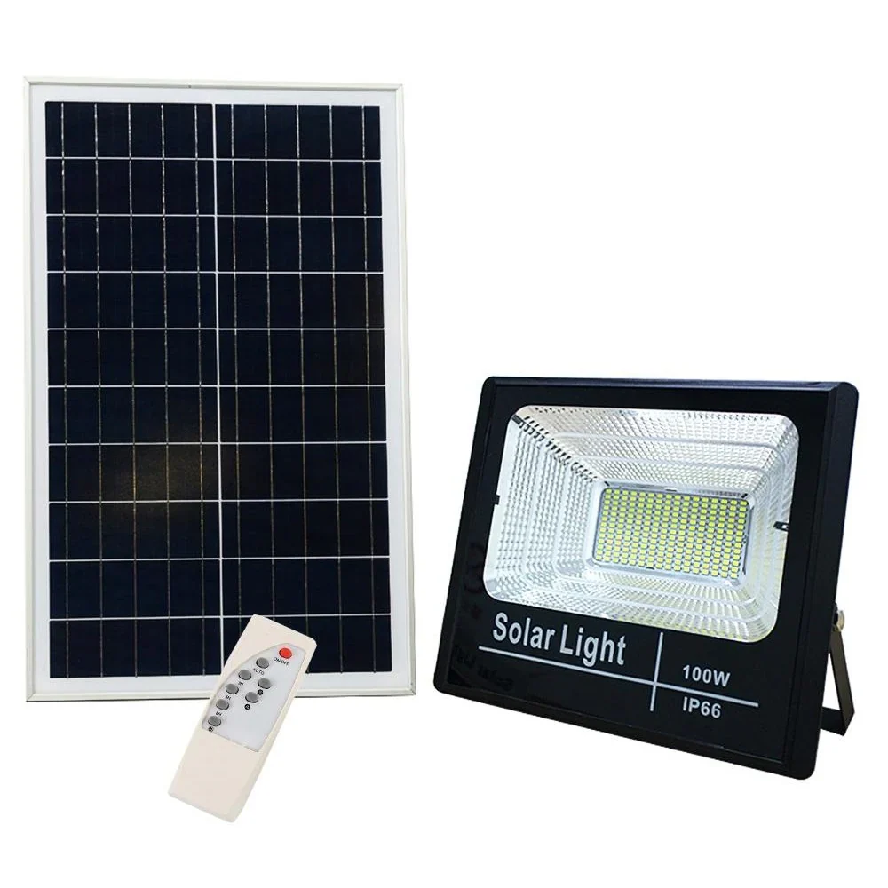 1+1 Proiector 100W , Panou Solar si telecomanda cu functii multiple