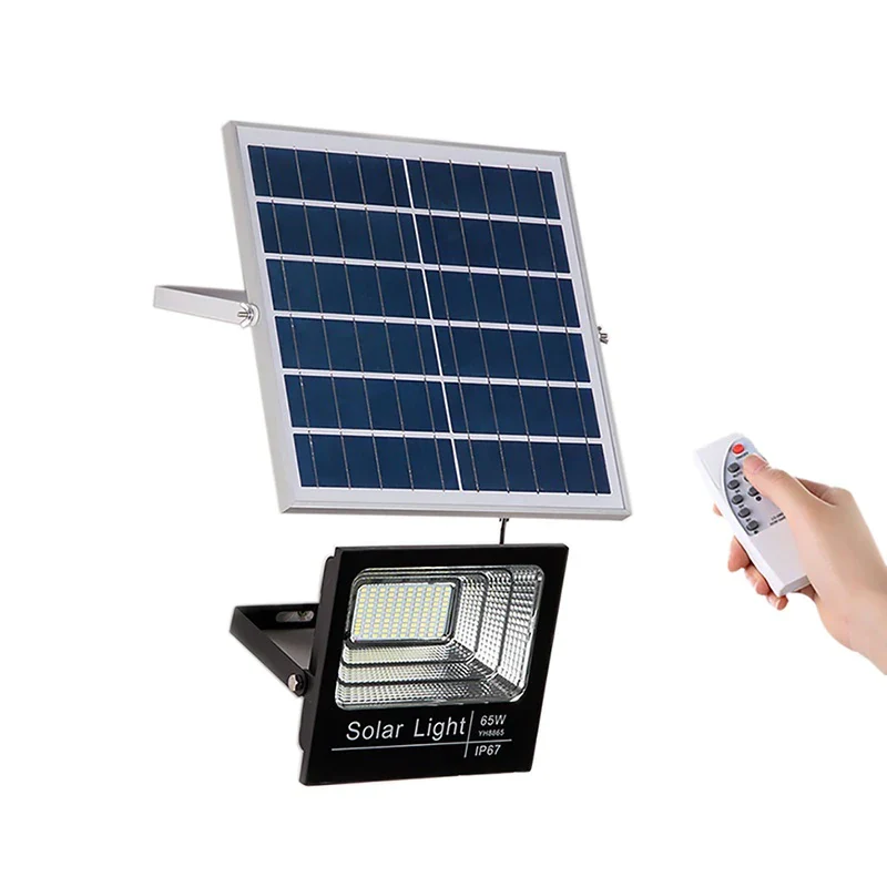 1+1 Proiector 100W , Panou Solar si telecomanda cu functii multiple
