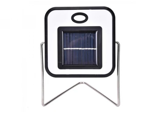 Proiector cu incarcare panou solar si USB , 10W alb rece