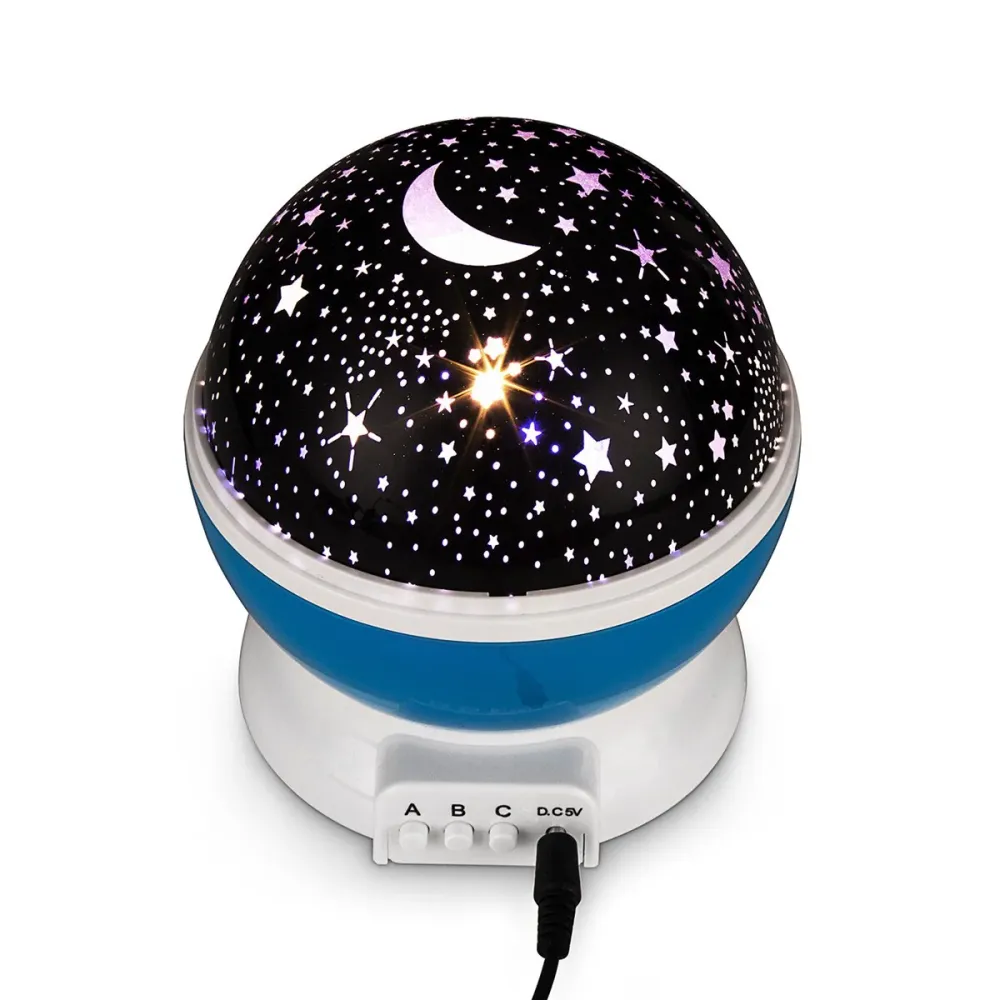 1+1 Proiector rotativ - cu stele si luna