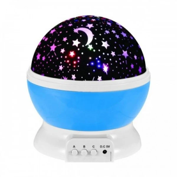 1+1 Proiector rotativ - cu stele si luna