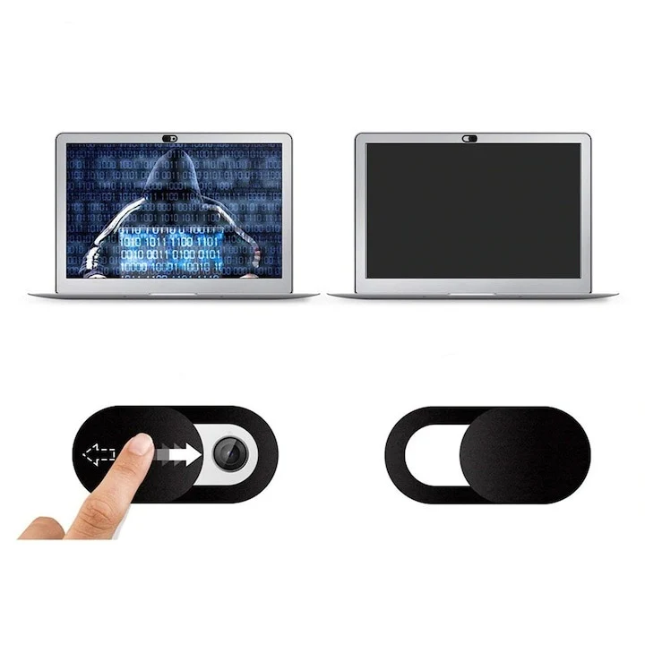Protectie Webcam pentru laptop, telefon, tableta - set 3 buc
