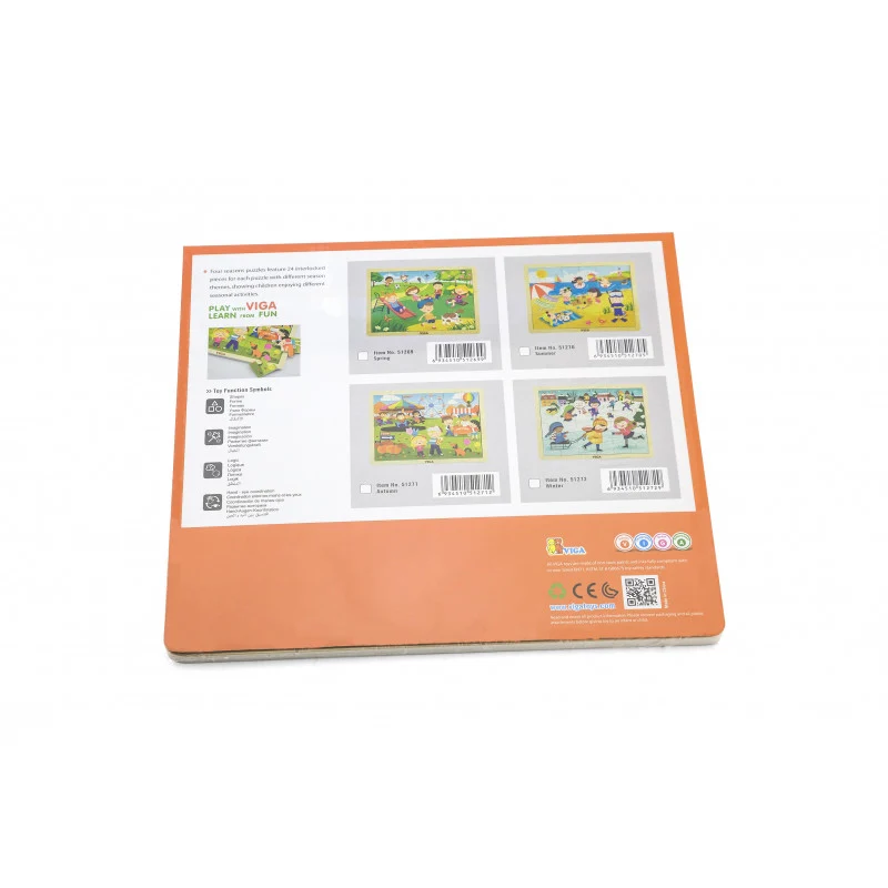 Puzzle anotimpuri, Primavara, 24 piese, Viga