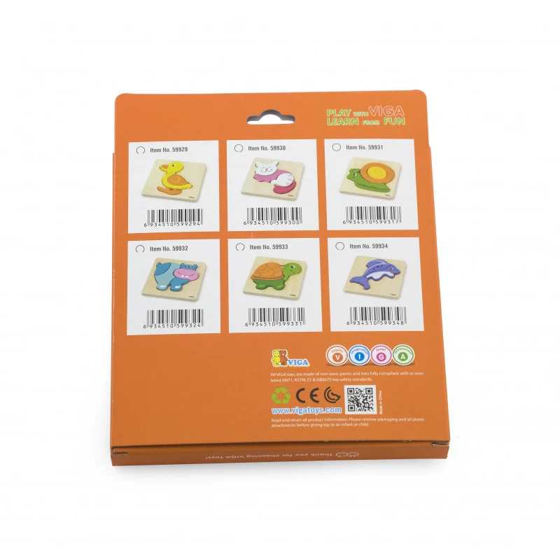Puzzle din lemn - rata, Viga