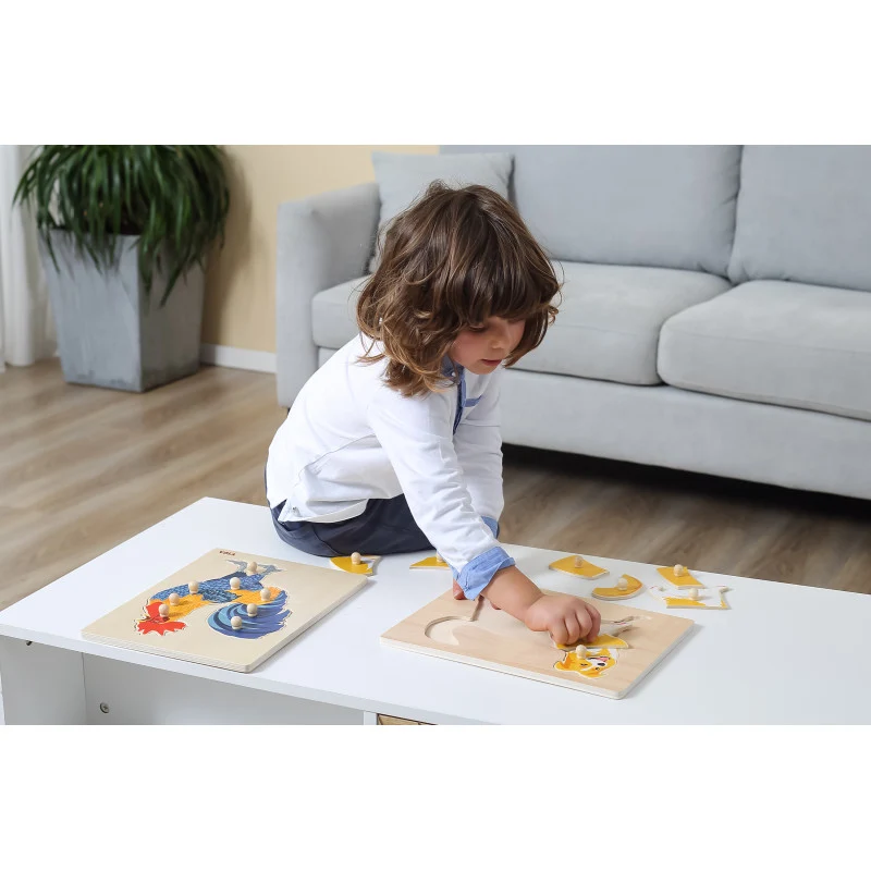 Puzzle Montessori, Pisica, Viga