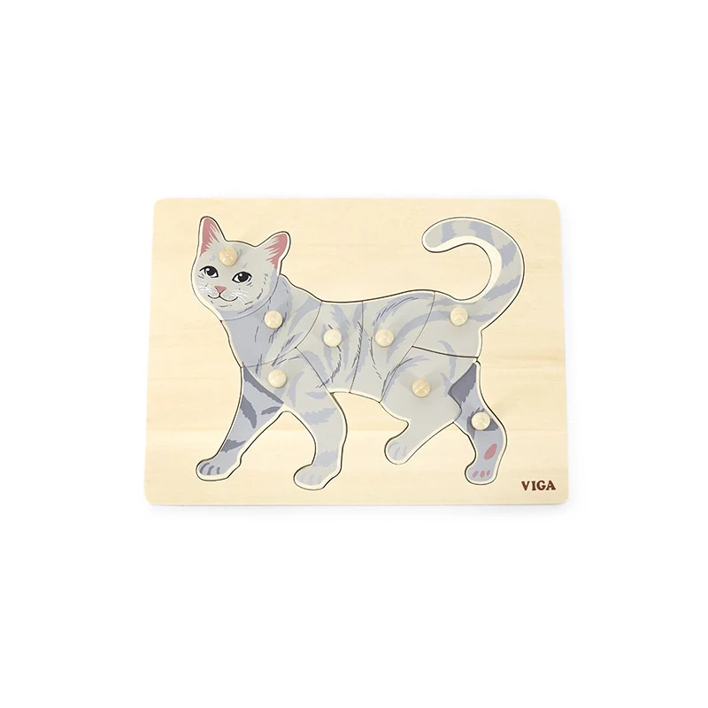 Puzzle Montessori, Pisica, Viga