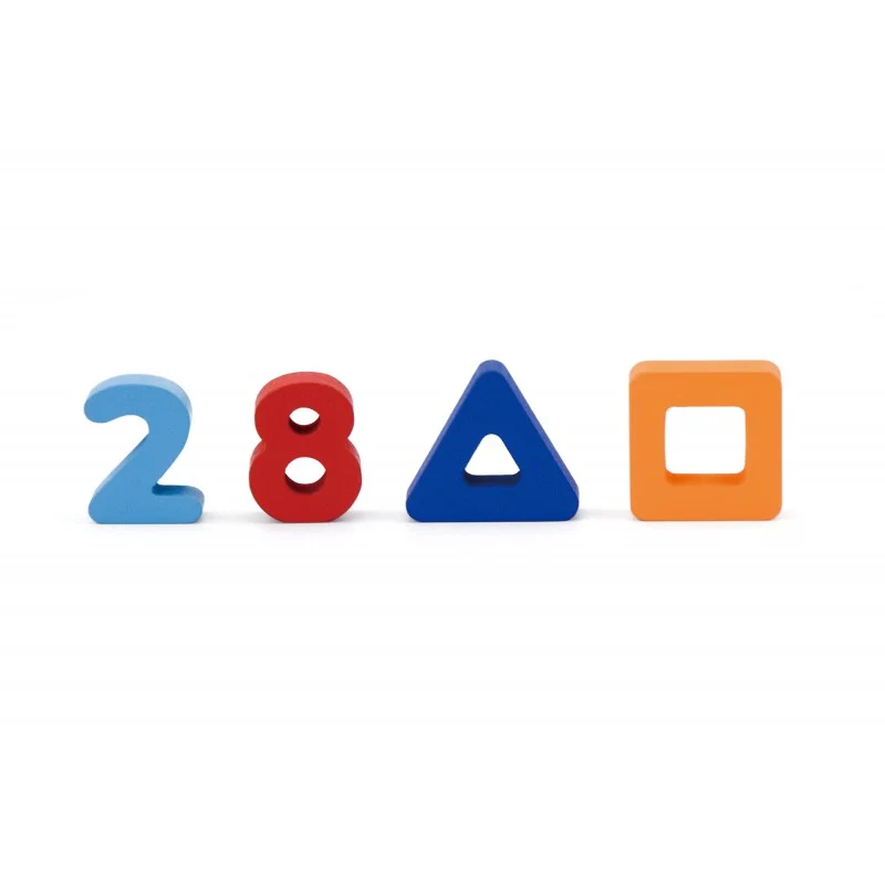 Puzzle 3D Numere si forme, Viga