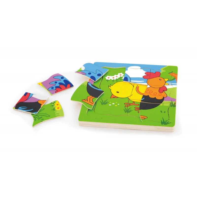 Puzzle straturi Evolutie cocos, Viga