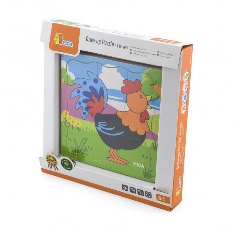 Puzzle straturi Evolutie cocos, Viga