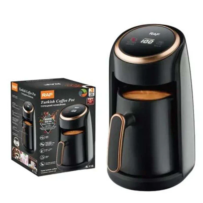 Raf-Mașă de cafea turceasca 600W cu Capacitate 300ml