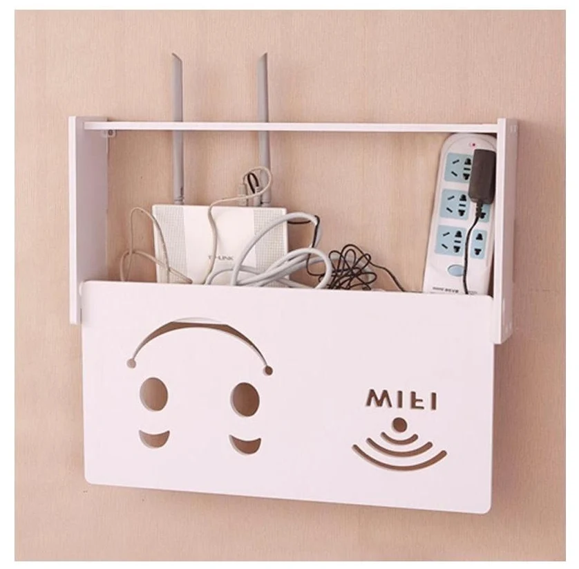 Raft suport router wireless, fire de mascare și echipamente Wifi, model Smiley Face