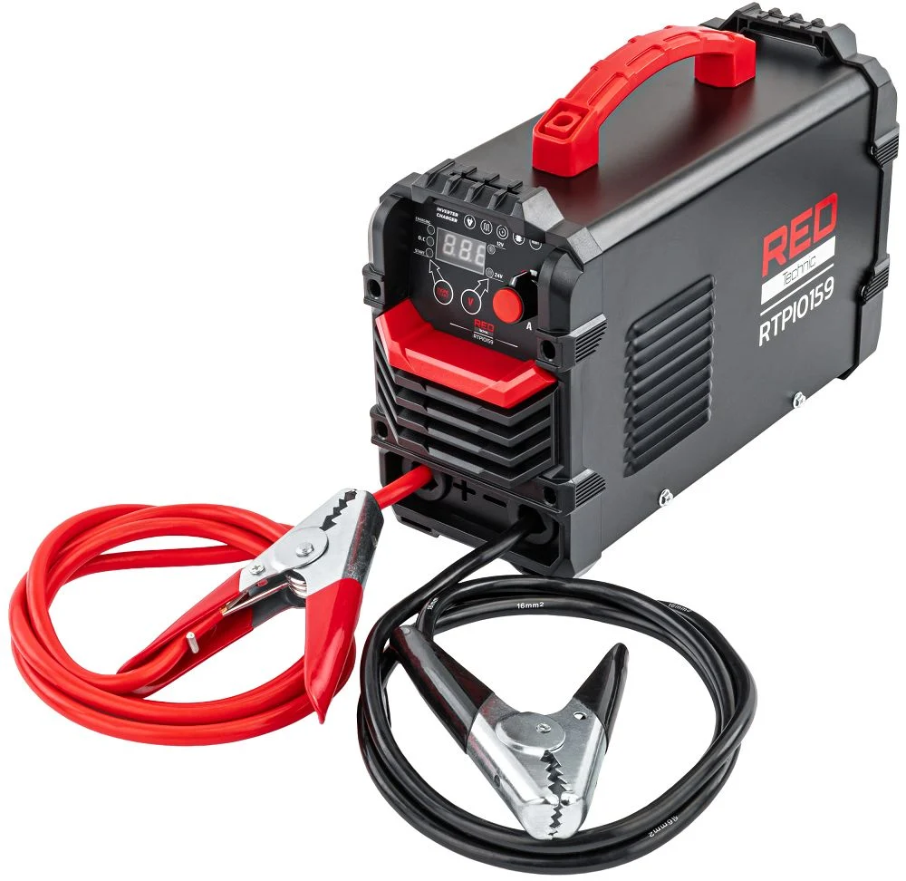 Redresor tip invertor cu afisaj LCD, 600 , Red Technic RTPI0169