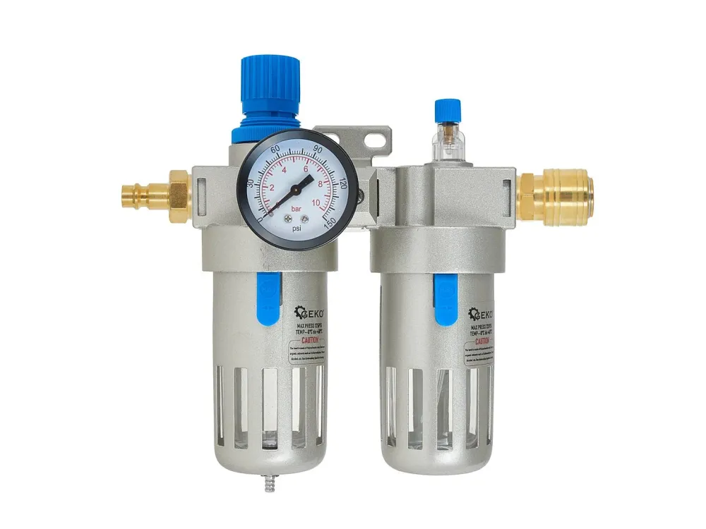 Reductor de aer pentru scule pneumatice 3 / 8", 9 bar, Geko G03164