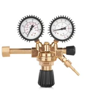 Reductor CO2 / Argon cu 2 ceasuri, 200 bar, Geko G80033