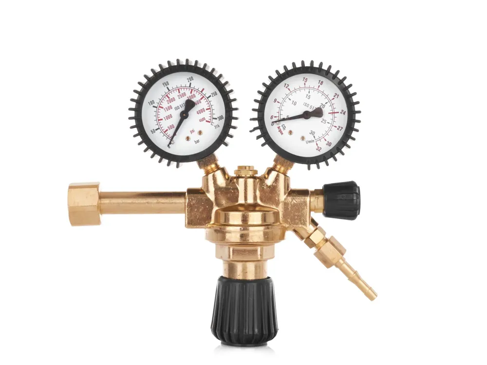 Reductor CO2 / Argon cu 2 ceasuri, 200 bar, Geko G80033