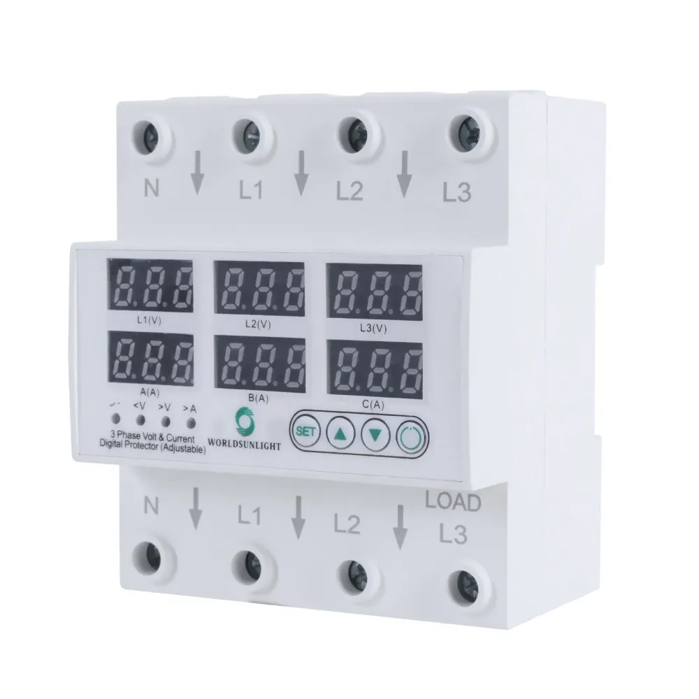 Releu trifazic DIN 63A 220V