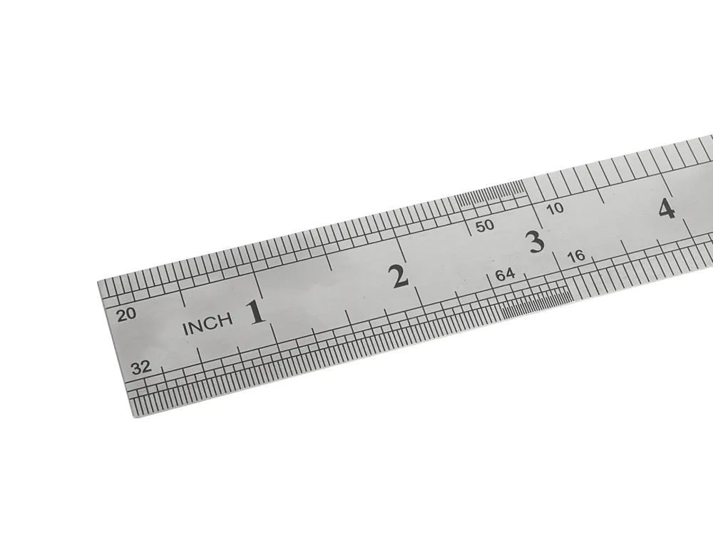 Rigla din otel inoxidabil, 300 mm, Geko G29069