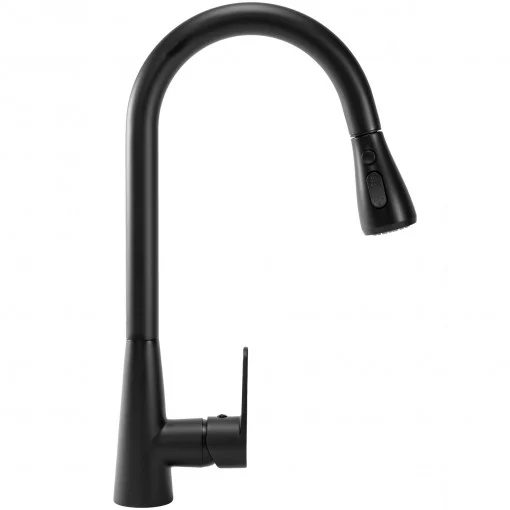 Robinet negru mat