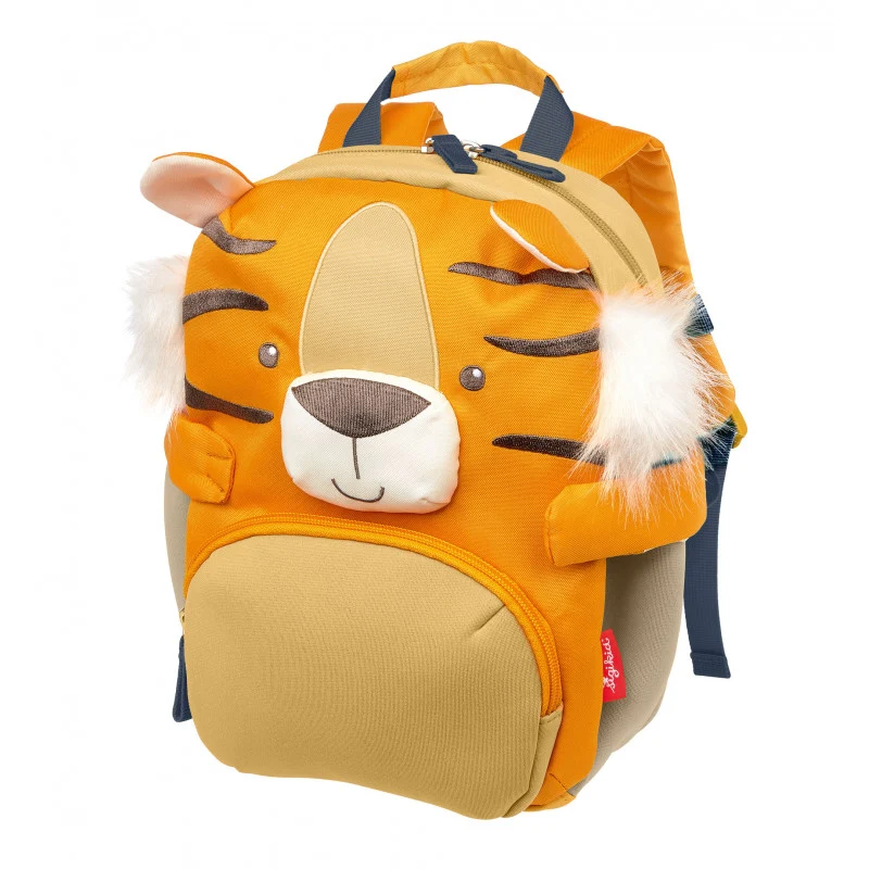 Rucsac pentru copii Tigru cu labe si urechi 3D, Sigikid