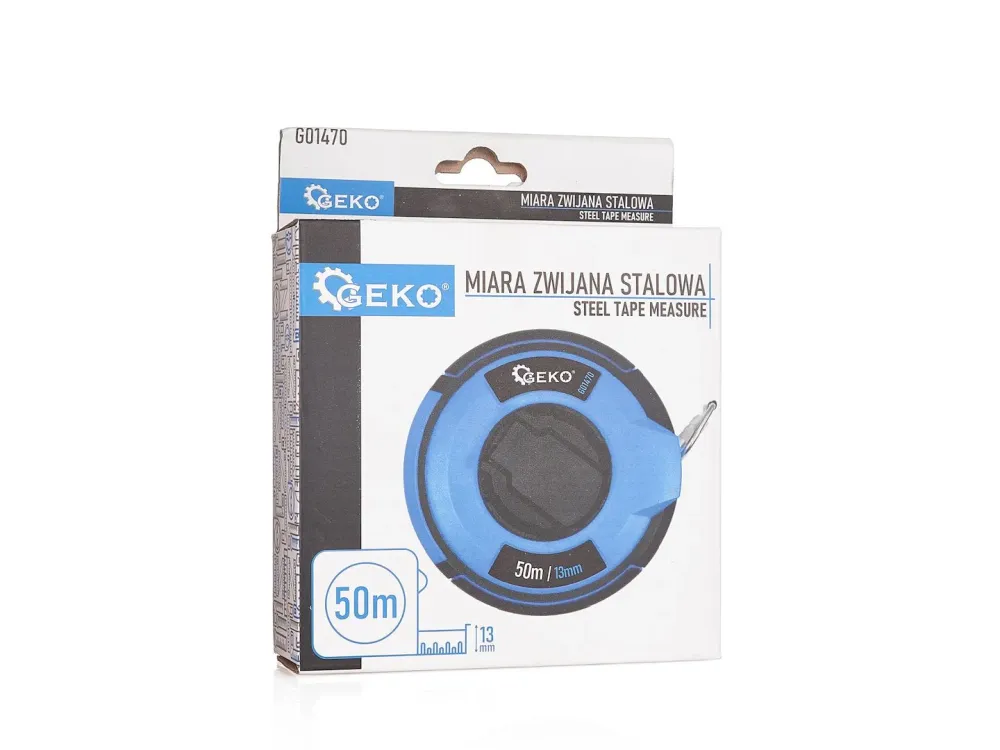 Ruleta de otel, 50 m x 13 mm, Geko G01470