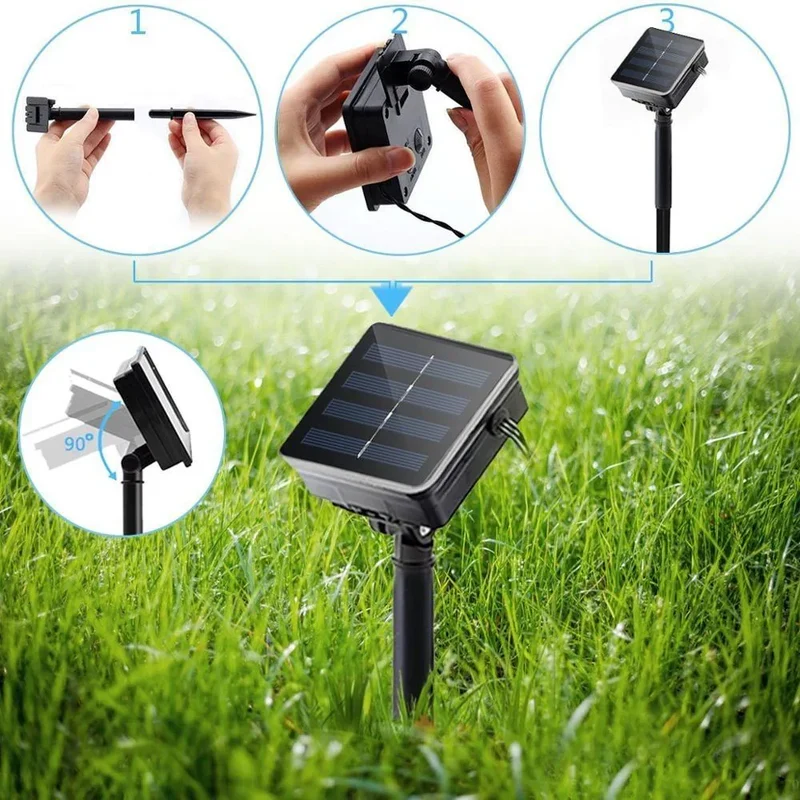 UP SALES!-ghirlanda solara,100 led