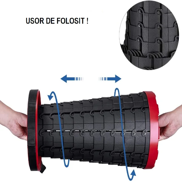 Scaun rotund portabil