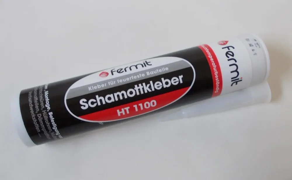 Schalot lipici rezistent la temperatură ridicată 1100 ° C cartuș 310ml