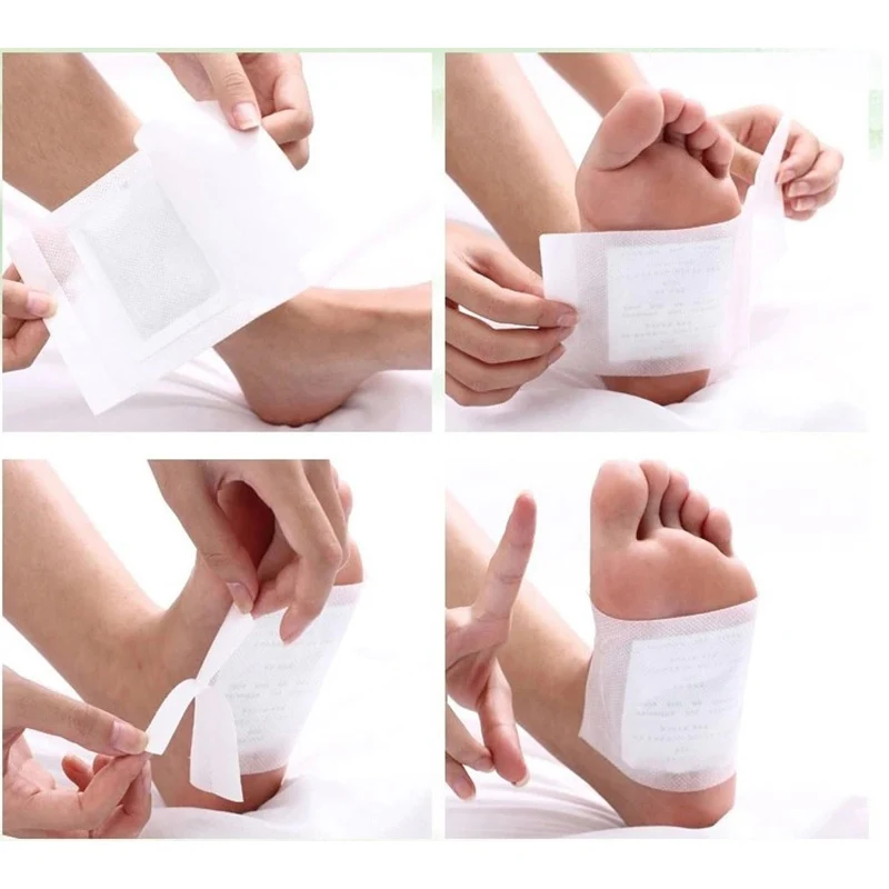Set 100 de plasturi pentru detoxifiere