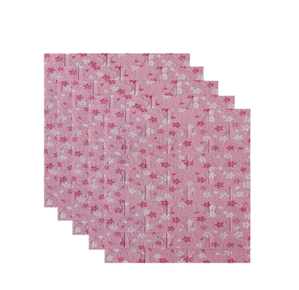 Set 10x Tapet auto-adeziv Floricele Roz