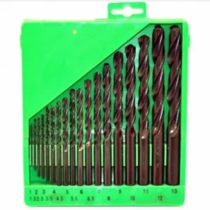 Set 19x Burghie Metal HSS 1 - 13 mm