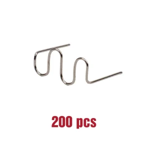 Set 200 capse S pentru aparat de lipit plastic, 0.6 mm, Raider 076217