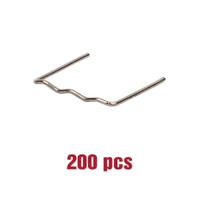 Set 200 capse W pentru aparat de lipit plastic, 0.8 mm, Raider 076216