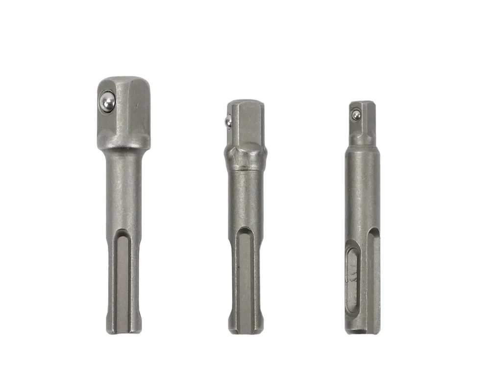 Set adaptoare chei tubulare SDS plus, 3 elemente, Geko G40054