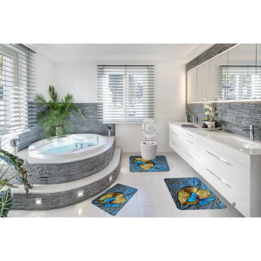 Set baie 3 piese Blue butterfly