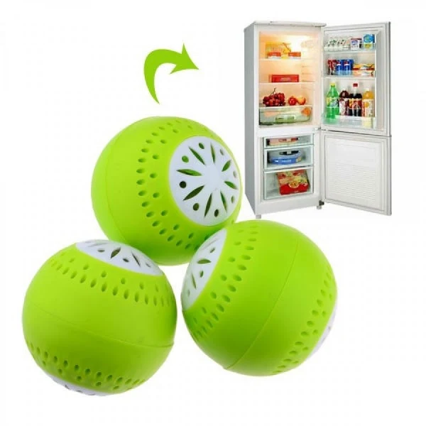 Set 3 bile odorizante pentru frigider