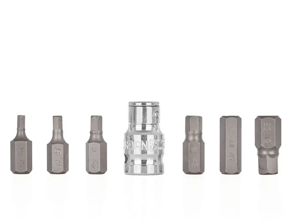 Set biti HEX, H4-H12, 7 bucati, Geko G10040