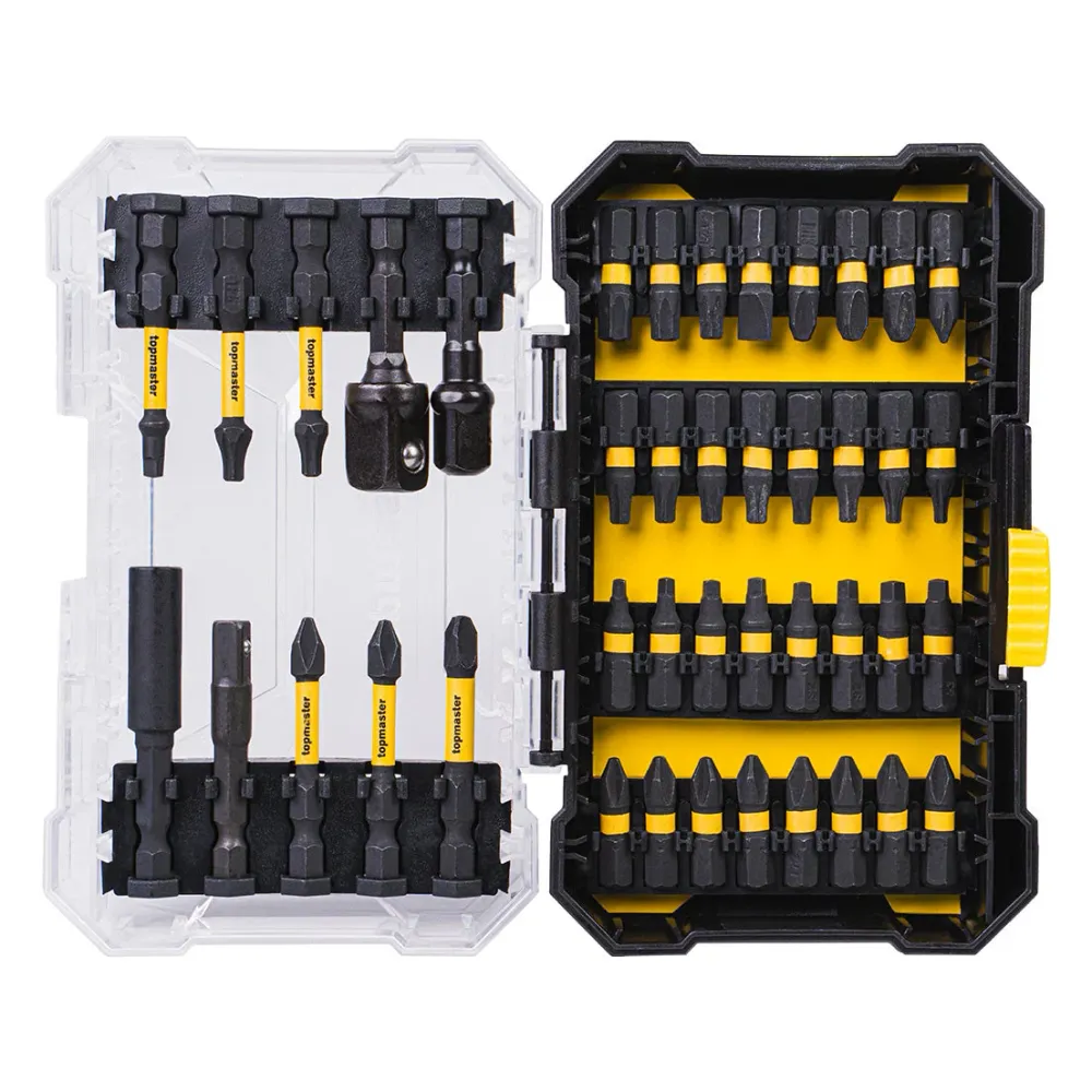 Set biti de impact, 42 bucati, Topmaster 338742