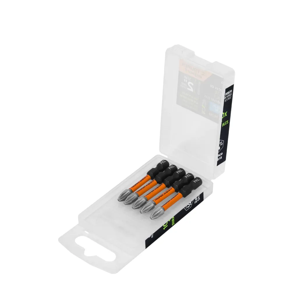 Set biti de impact PH2, 5 piese, 50 mm, Truper Expert
