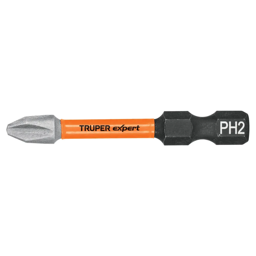 Set biti de impact PH2, 5 piese, 50 mm, Truper Expert